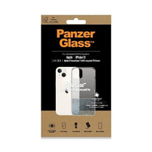 Заредете изображение във визуализатора на галерията – PanzerGlass ClearCase antibacterial case with Military Grade certificate for iPhone 13 / 14 / 15 - transparent
