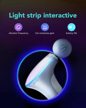 Заредете изображение във визуализатора на галерията – SKG F5-EN massage gun for the whole body - white
