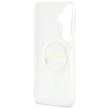 Заредете изображение във визуализатора на галерията – KARL LAGERFELD case for SAMSUNG S26 Plus KLHMS26M5HKSCAH (Magnetic IML KC Script) transparent
