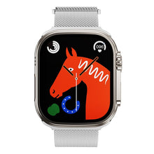 Заредете изображение във визуализатора на галерията – HOCO каишка за Apple Watch 42 / 44 / 45 /49 mm AS101 сребриста
