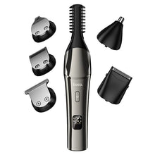 Заредете изображение във визуализатора на галерията – Hair clipper set Hoco HP26 metal gray
