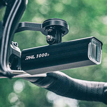 Заредете изображение във визуализатора на галерията – Rockbros RHL1550 front bicycle light 5000mAh 1500lm IPX6 - black
