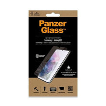 Заредете изображение във визуализатора на галерията – PanzerGlass E2E Microfracture antibacterial glass for Samsung Galaxy S22 - with black frame
