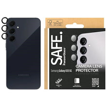 Заредете изображение във визуализатора на галерията – SAFE by PanzerGlass camera cover for Samsung Galaxy A35 5G - with black frame
