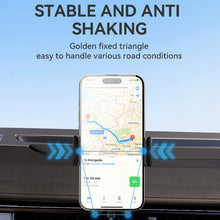 Заредете изображение във визуализатора на галерията – Wozinsky WUMID car holder with 15W inductive charger for dashboard - black
