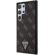 Заредете изображение във визуализатора на галерията – Guess 4G Triangle case for Samsung Galaxy S24 Ultra - black

