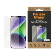 Заредете изображение във визуализатора на галерията – PanzerGlass Classic Fit antibacterial glass for iPhone 14 Plus / 13 Pro Max
