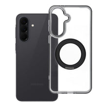 Заредете изображение във визуализатора на галерията – Case for Samsung A37 Frame Circle Stand compatible with MagSafe black
