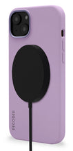 Заредете изображение във визуализатора на галерията – Decoded Silicone Case with MagSafe for iPhone 14 Plus - purple
