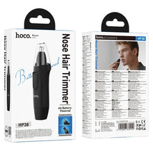 Заредете изображение във визуализатора на галерията – Nose hair trimmer Hoco HP38 black
