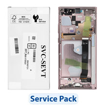 Заредете изображение във визуализатора на галерията – ServicePack LCD Display for SAMSUNG Note 20 Ultra 5G N986 / N985 GH82-31453D Mystic Bronze
