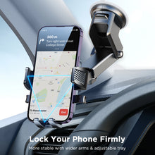 Заредете изображение във визуализатора на галерията – Joyroom JR-OK6 car phone holder on the dashboard - black

