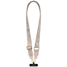 Заредете изображение във визуализатора на галерията – GUESS universal strap GUUCNP4DGMP (4G PU Strap Tether Patch Strass Metal Logo) pink
