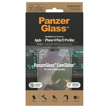 Заредете изображение във визуализатора на галерията – PanzerGlass Ultra-Wide Fit antibacterial tempered glass with camera cover and positioner iPhone 14 Plus / 13 Pro Max
