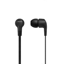 Заредете изображение във визуализатора на галерията – Wire earphones Jack 3,5 mm Philips TAE1105BK/00 black
