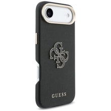 Заредете изображение във визуализатора на галерията – GUESS case for IPHONE 17 Air GUHCP17M5PS4RGGK (PU FW Resin Logo) black
