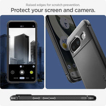 Заредете изображение във визуализатора на галерията – Spigen Rugged Armor case for Google Pixel 8 - matte black
