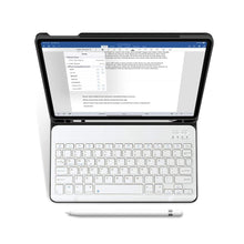Заредете изображение във визуализатора на галерията – Tech-Protect SC Pen + Keyboard case with keyboard for iPad Air 10.9" 2020-2022 / 11" 2024 - black
