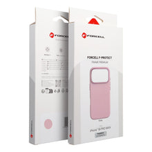 Заредете изображение във визуализатора на галерията – Case for iPhone 16 PRO MAX Forcell F-Protect Frame Premium compatible with Magsafe pink
