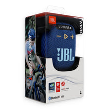 Заредете изображение във визуализатора на галерията – Wireless speaker JBL Wind 3 with handlebar holder blue
