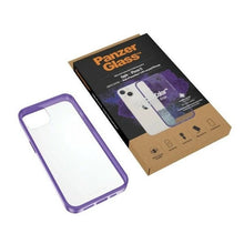 Заредете изображение във визуализатора на галерията – PanzerGlass ClearCase antibacterial case with Military Grade certificate for iPhone 13 / 14 / 15 - transparent purple
