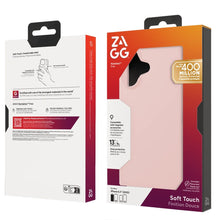 Заредете изображение във визуализатора на галерията – ZAGG case MANHATTAN SNAP compatible with MagSafe for IPHONE 17 pink blush
