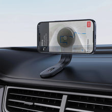 Заредете изображение във визуализатора на галерията – Acefast D21 car holder with 15W MagSafe inductive charger for cockpit - black
