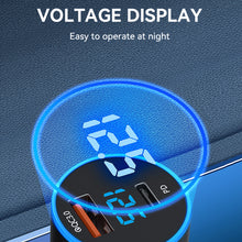Заредете изображение във визуализатора на галерията – Wozinsky WDCCAC USB-C USB-A 36W car charger - black
