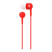 Заредете изображение във визуализатора на галерията – Wire earphones Jack 3,5 mm Motorola Pace 105 red
