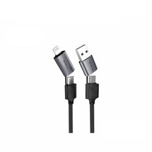 Заредете изображение във визуализатора на галерията – X-ONE QuantumFlex data cable - type C to C - max 60W 1,2m black
