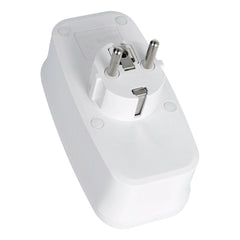 Разклонител с 3 гнезда max 16A с 3x USB A, 1x Type C порта E06 - бял