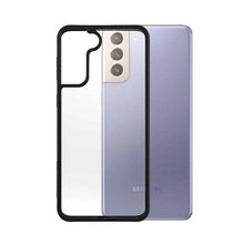 Заредете изображение във визуализатора на галерията – PanzerGlass ClearCase case for Samsung Galaxy S21+ - transparent and black

