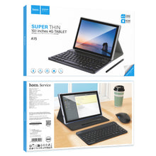Заредете изображение във визуализатора на галерията – TaTablet 10.1" 6GB/128GB Hoco HD Wi-Fi/4G/BT 5.0 Android 14 A15 metal gray
