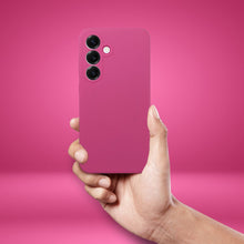Заредете изображение във визуализатора на галерията – Case SILICONE 2mm for SAMSUNG S25 Edge compatible with MagSafe pink
