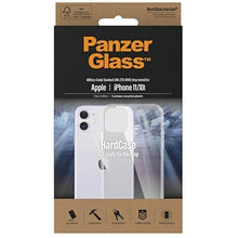 Заредете изображение във визуализатора на галерията – PanzerGlass ClearCase Antibacterial Military Grade Certified Case for iPhone 11 / XR - Transparent
