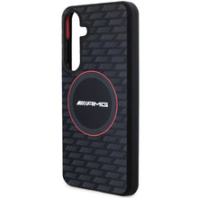 Заредете изображение във визуализатора на галерията – AMG Silicone Carbon Pattern MagSafe case for Samsung Galaxy S24 - black
