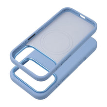 Заредете изображение във визуализатора на галерията – Case for iPhone 18 Pro / 17 Pro Forcell F-Protect Frame Premium compatible with Magsafe light blue
