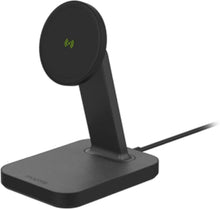 Заредете изображение във визуализатора на галерията – Wireless charger Mophie 15W compatible with MagSafe Snap+ black
