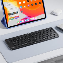 Заредете изображение във визуализатора на галерията – Wireless keyboard folded QWERTY Hoco GM71 black
