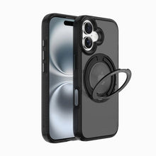 Заредете изображение във визуализатора на галерията – X-ONE Dropguard 2S (stand edition) compatible with MagSafe for iPhone 17 black frost matte
