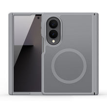 Заредете изображение във визуализатора на галерията – DUX DUCIS case YIND compatible with MagSafe for SAMSUNG Z Fold 8 grey
