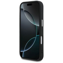 Заредете изображение във визуализатора на галерията – GUESS case for IPHONE 17 Pro compatible with MagSafe GUHMP17LPSAREGSK (PU W/ Classic Logo) black
