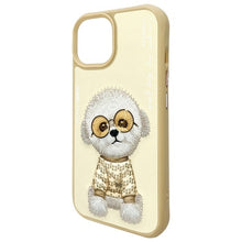 Заредете изображение във визуализатора на галерията – NIMMY case GLASSES COOL DOG for IPHONE 15 khaki
