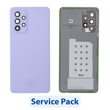 Заредете изображение във визуализатора на галерията – ServicePack Back Cover for SAMSUNG A52s 5G A528B GH82-26858C Purple
