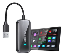 Заредете изображение във визуализатора на галерията – Wireless car adapter OTTOCAST Play2Video CA515-T black
