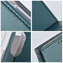 Заредете изображение във визуализатора на галерията – Flip case for Xiaomi Redmi NOTE 17 4G / 5G Smart Magneto dark green
