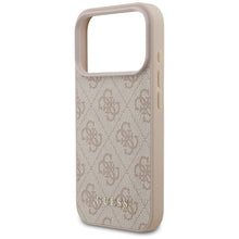 Заредете изображение във визуализатора на галерията – GUESS case for IPHONE 17 Pro GUHCP17LG4GFPI (PU 4G Classic) pink
