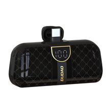 Заредете изображение във визуализатора на галерията – Mini bag-shaped Dudao K20SC power bank USB-C 5000mAh - black
