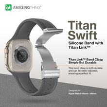 Заредете изображение във визуализатора на галерията – Amazing Thing Band Titan Swift Band TSW49GY for Apple Watch 49/45 grey
