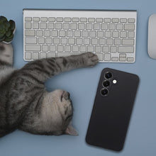 Заредете изображение във визуализатора на галерията – Case SILICONE 2mm for SAMSUNG S25 Plus compatible with MagSafe black
